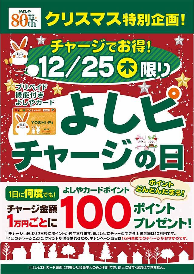 よしピチャージの日