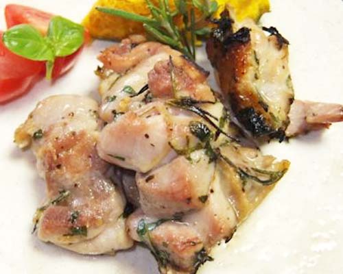 鶏の香草焼き