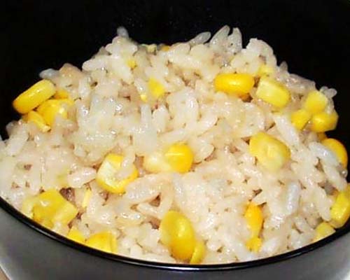 とうもろこしご飯