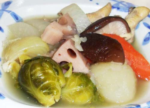 野菜と鶏のポトフ