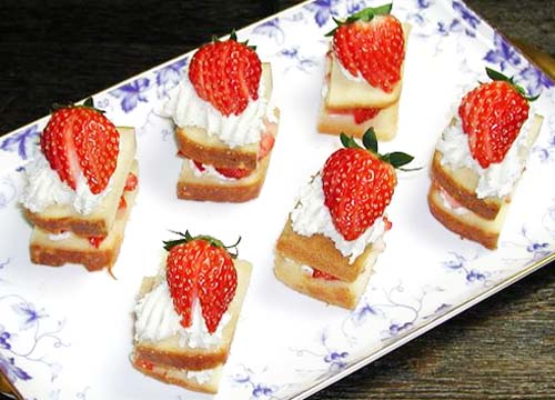 簡単イチゴのショートケーキ